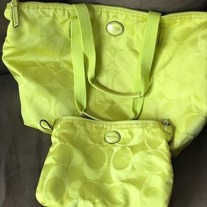 Limited Edition Nylon Coach Bag